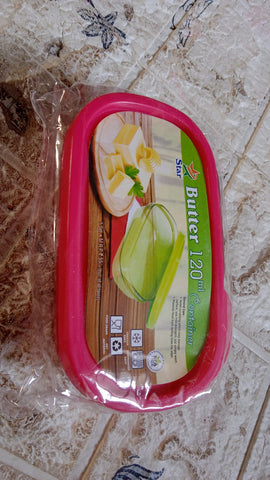 Butter Container, PP Butter Storage Box Easy to Take Portable Large Capacity for Kitchen for Home for Cheese for Butter (120 ML) - jugaad.shop