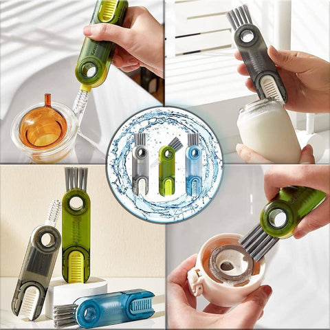 3 in 1 Multifunctional Cleaning Brush  (1 Pc / Loose)