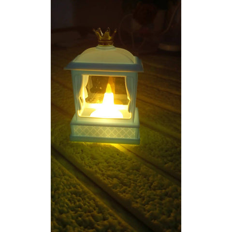 Acrylic Battery Operated Mini Square LED Lantern (1Pc)