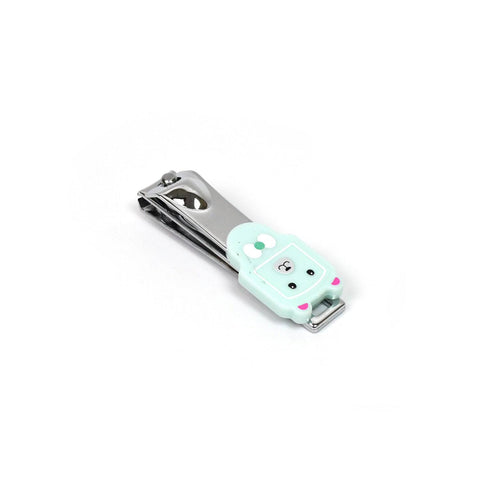 Cute Nail Clipper with Nail Catcher, Nail File - Stainless Steel (1 Pc) - jugaad.shop