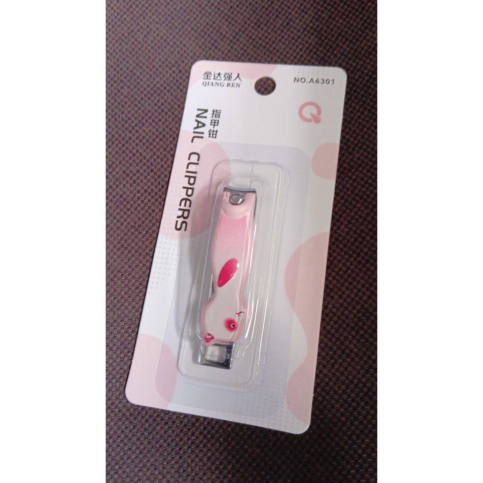 Cute Nail Clipper with Nail Catcher, Nail File - Stainless Steel (1 Pc) - jugaad.shop