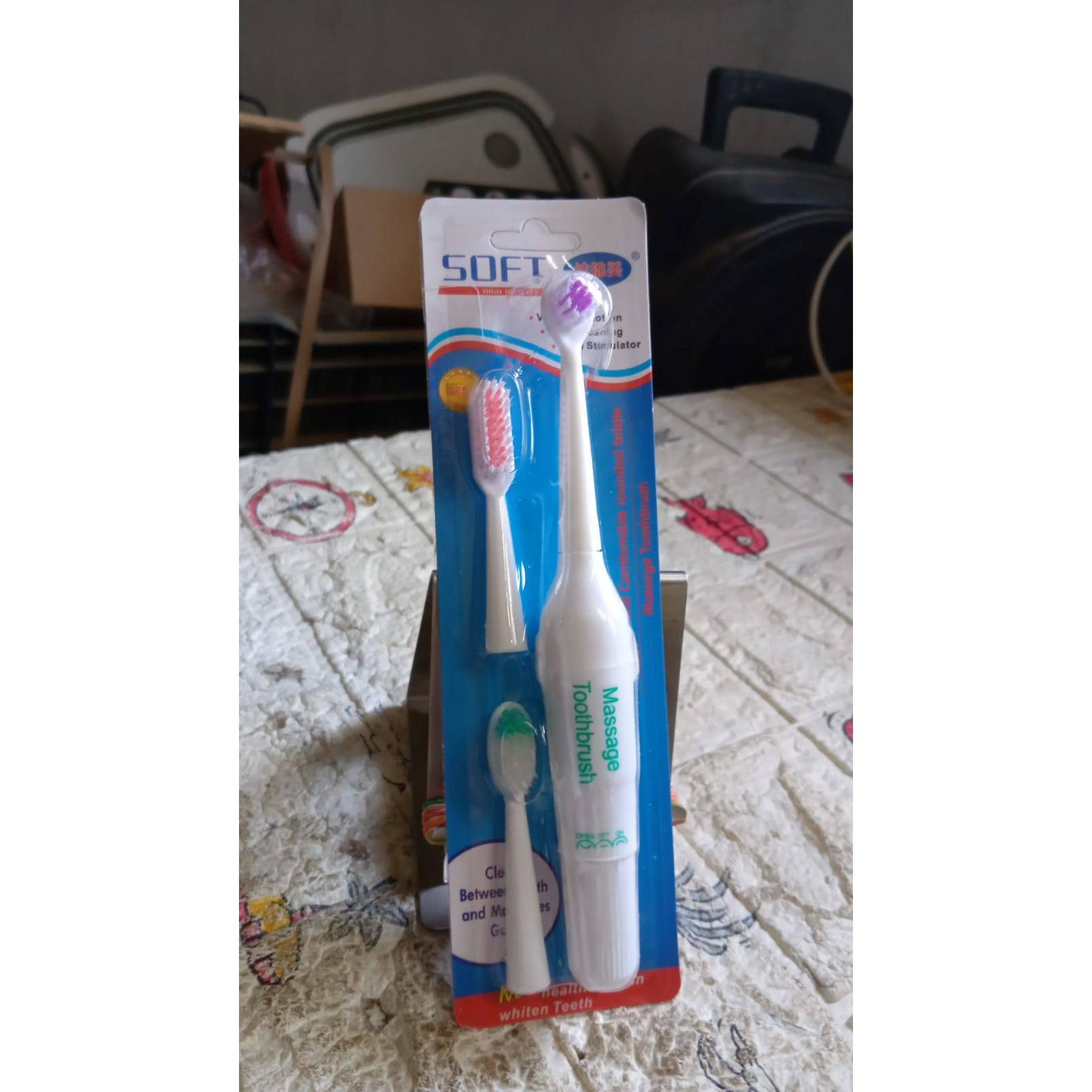 ELECTRIC TOOTHBRUSH FOR ADULTS AND TEENS, ELECTRIC TOOTHBRUSH BATTERY OPERATED DEEP CLEANSING TOOTHBRUSH (Battery Not included)