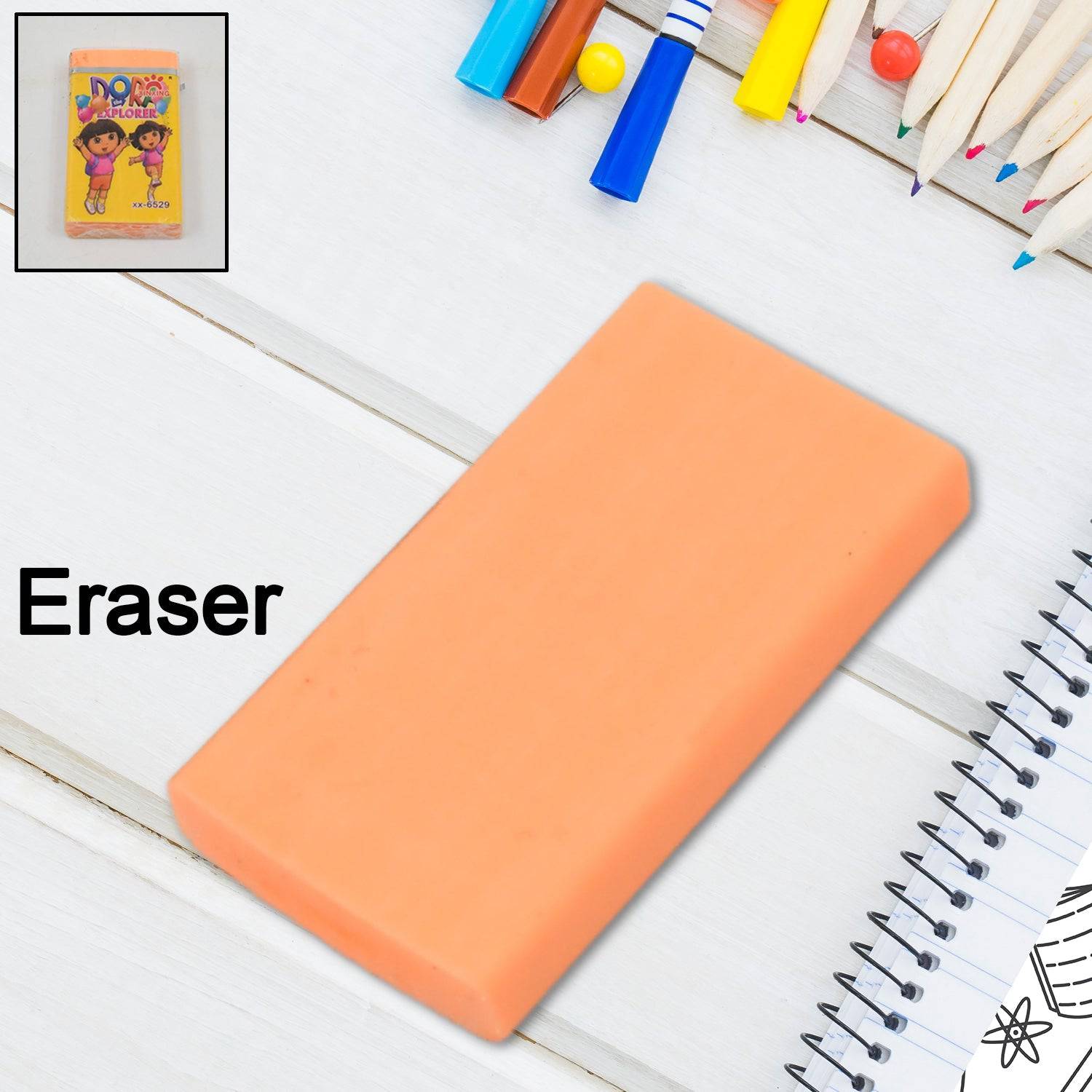 Fancy & Stylish Eraser (1 Pc / Mix Design)