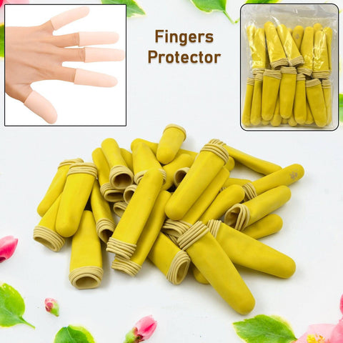 Finger Caps, Silicone Finger Protectors Sleeves (Finger Cots / 145 Pcs Set Approx) - jugaad.shop