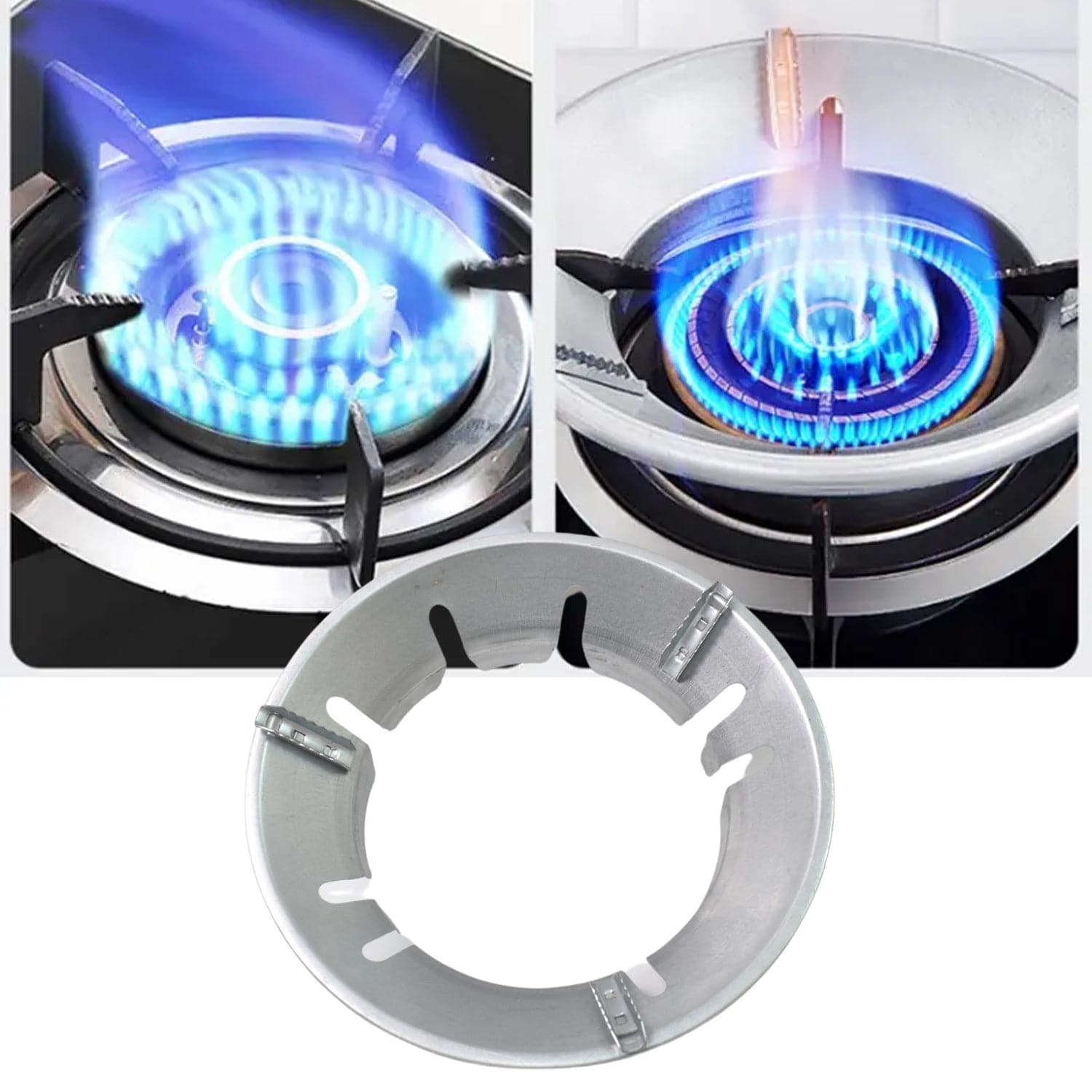 Gas Stove Burner Cover / Stand (221 Gm / 1 Pc)-jugaad.shop