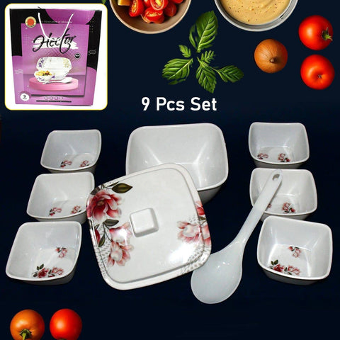 Hector High Quality Dinning Dinner / Pudding Set (9 Pcs set) - jugaad.shop