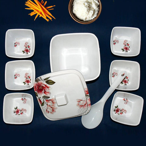 Hector High Quality Dinning Dinner / Pudding Set (9 Pcs set) - jugaad.shop