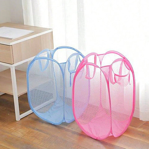 Laundry Baskets Mesh Laundry Bag (2 Pc Set)