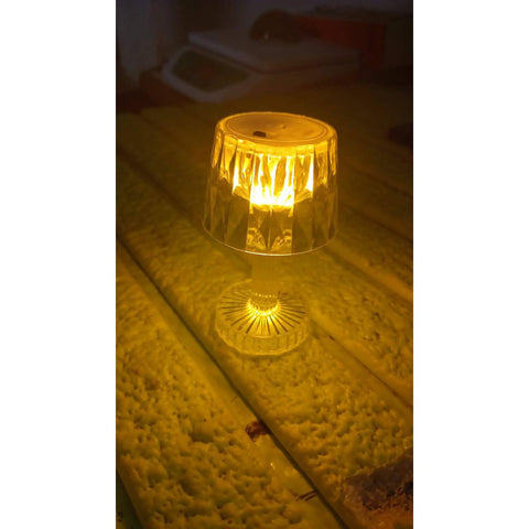 LED Candle lamp, Table Lamp Portable Plastic Lamps (1 Pc / Small) - jugaad.shop