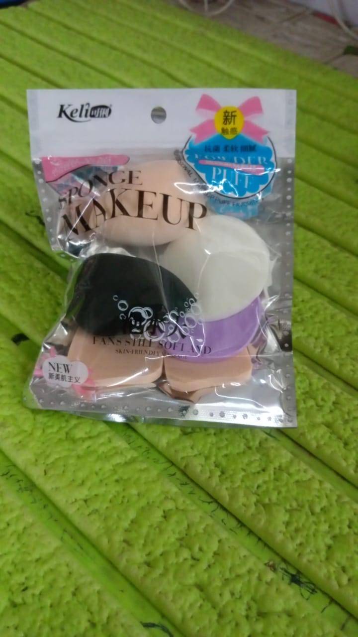 Makeup Sponges Set, Perfect for Liquid, Cream, and Powder (6 Pcs Set)-jugaad.shop