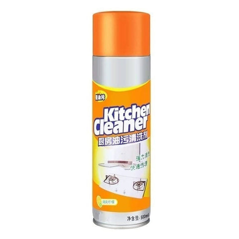 Multipurpose Bubble Foam Cleaner Kitchen Cleaner Spray Oil & Grease Stain Remover Chimney Cleaner Spray Bubble Cleaner All Purpose Foam Degreaser Spray (500 Ml) - jugaad.shop