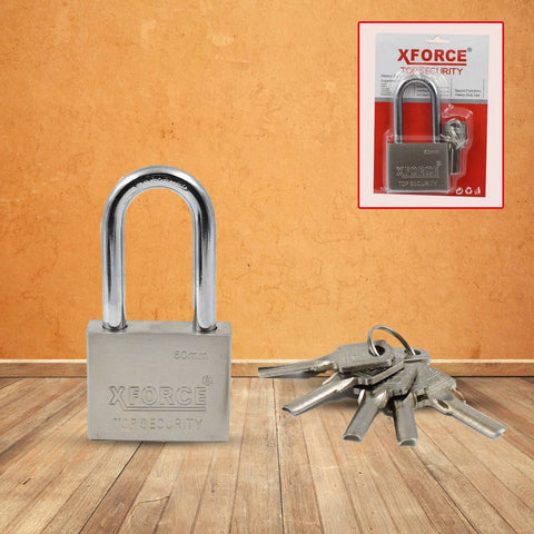 Multipurpose Solid 6 Keys Padlock 60 mm / 1 Pc) - jugaad.shop