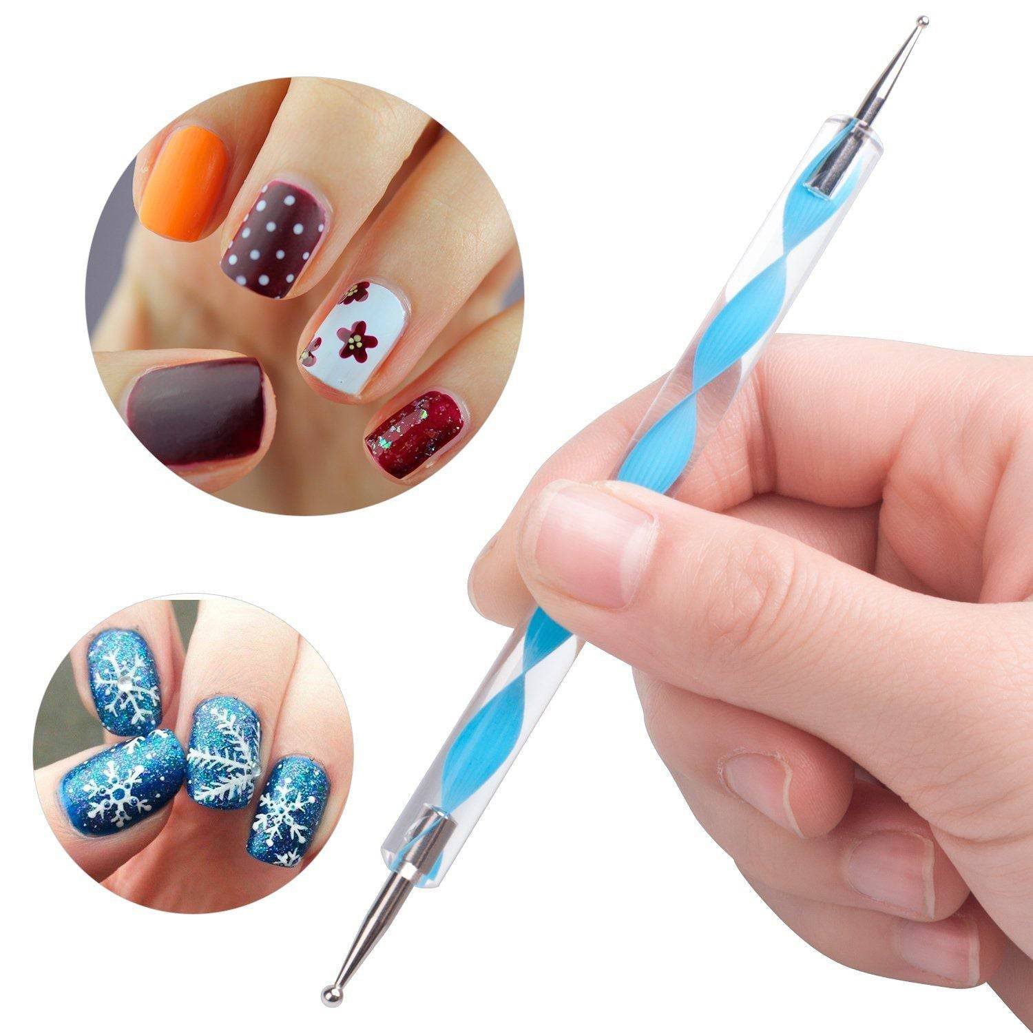 Nail Art Point Pen and Set Used by Women's for Their Fashion Purposes (Pack of 5Pcs) - jugaad.shop