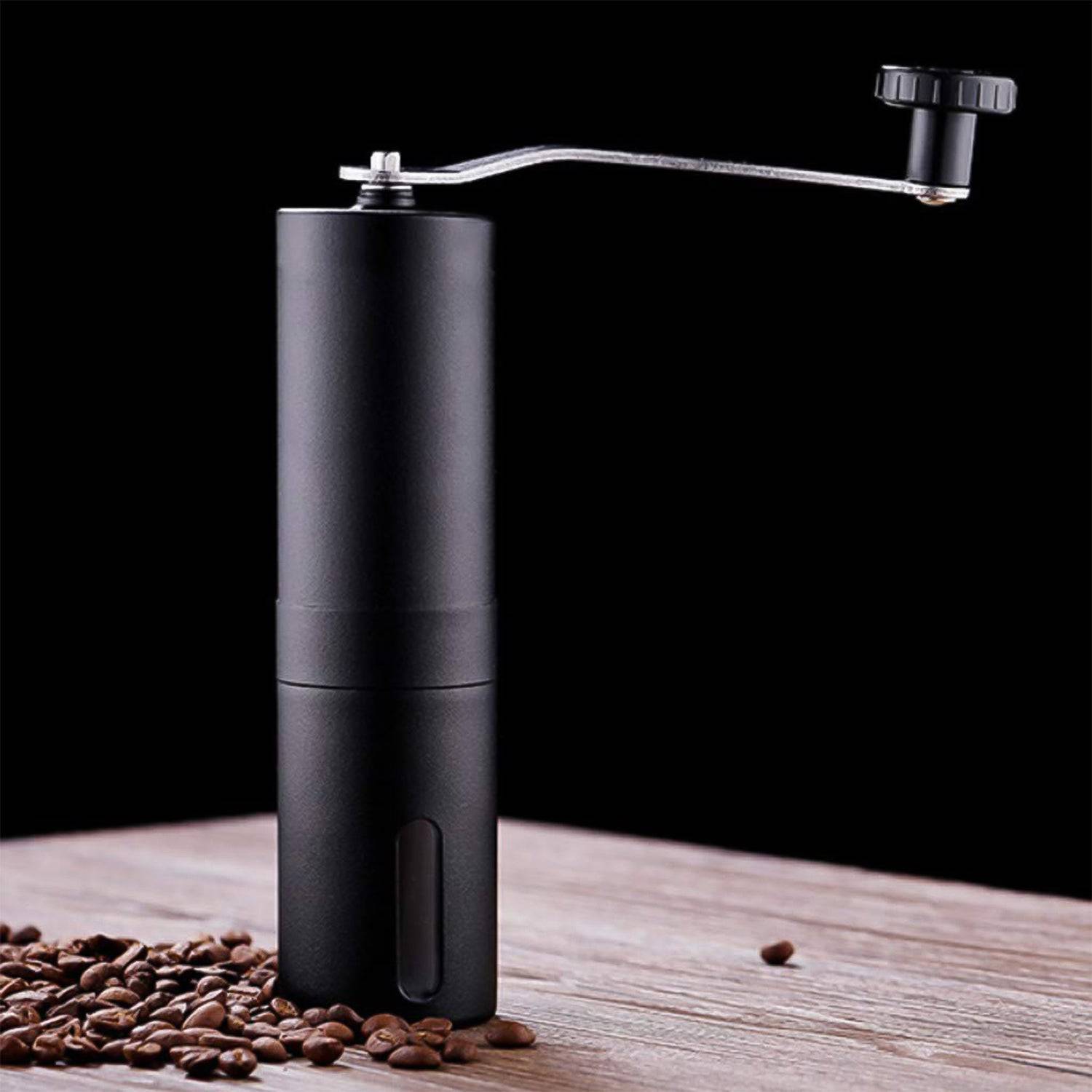 Portable Stainless Steel Manual Coffee Grinder (1 Pc)