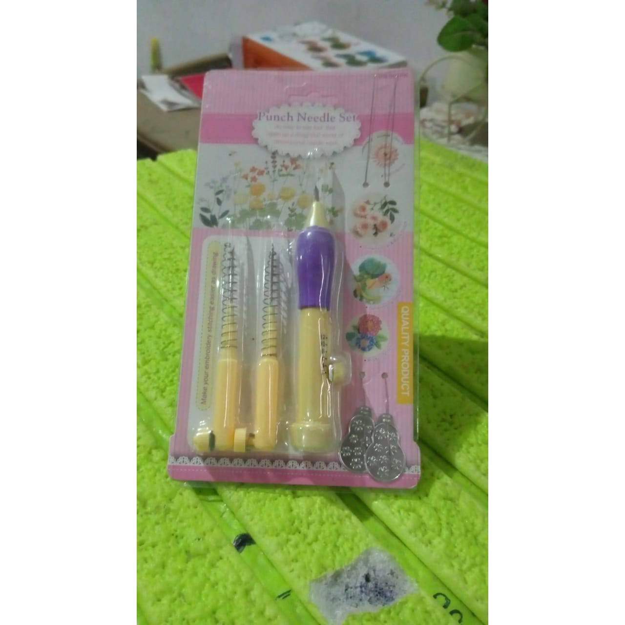 Punch Needle, DIY Craft Punch Needle Set (1 Set)