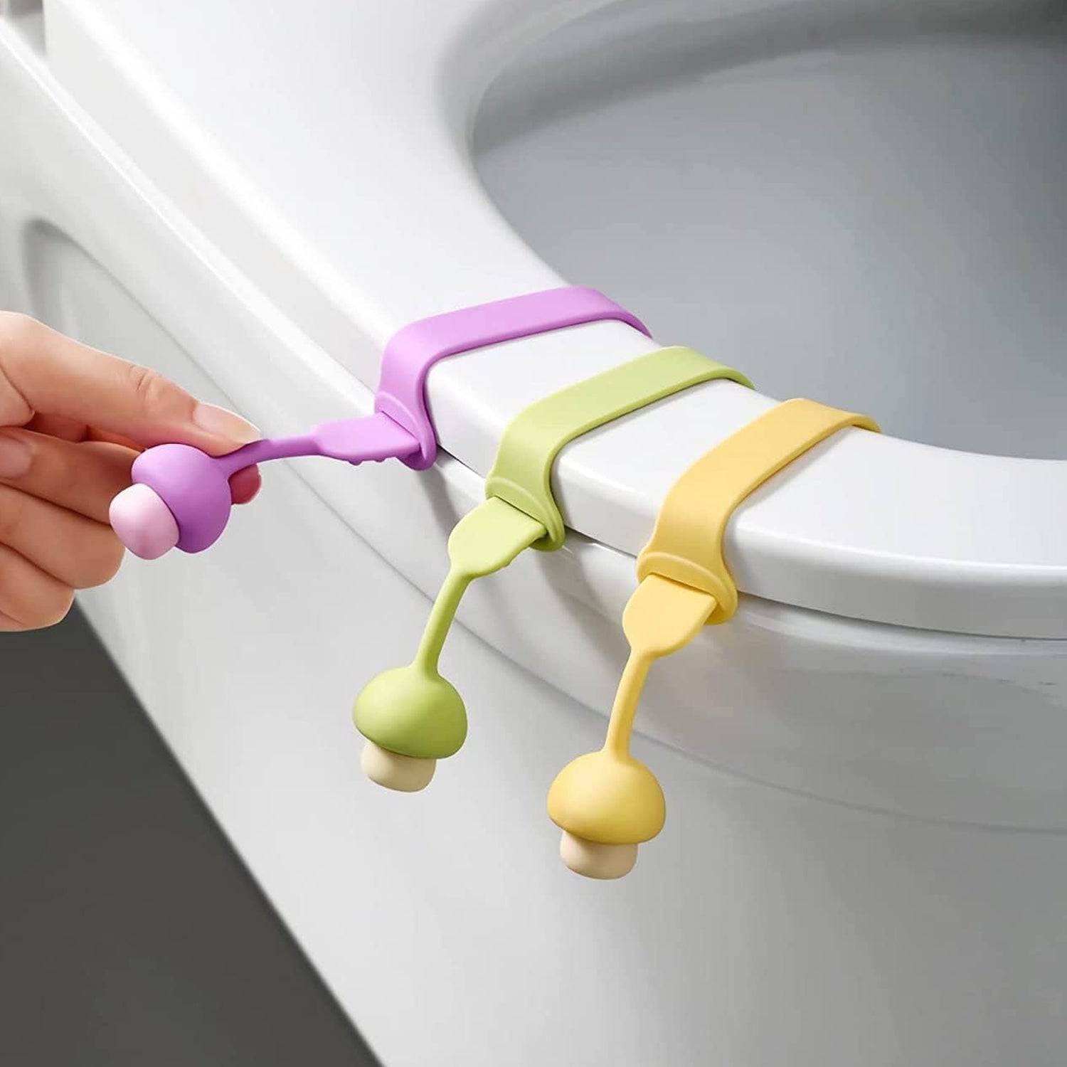 Silicone Toilet Seat Lifter Band (1 Pc) - jugaad.shop