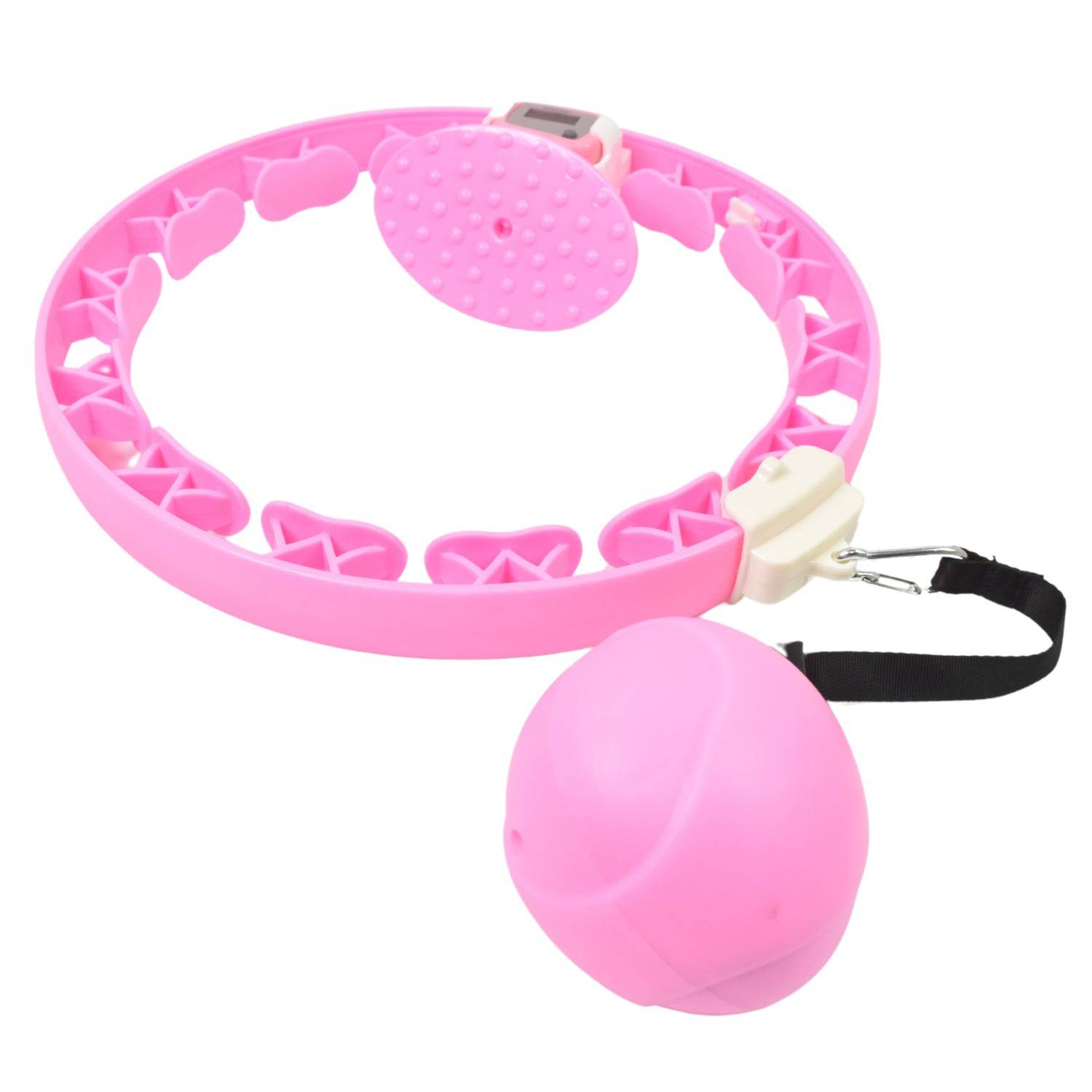 Smart Fitness Hula Hoops with Ball and Intelligent Counter (1 Pc / Loose)