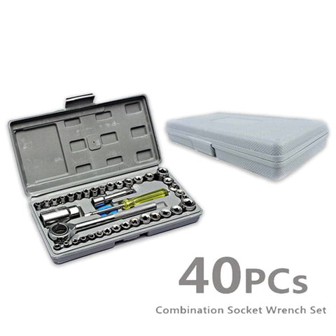 Socket Combination Toolkit (40 pcs) - jugaad.shop