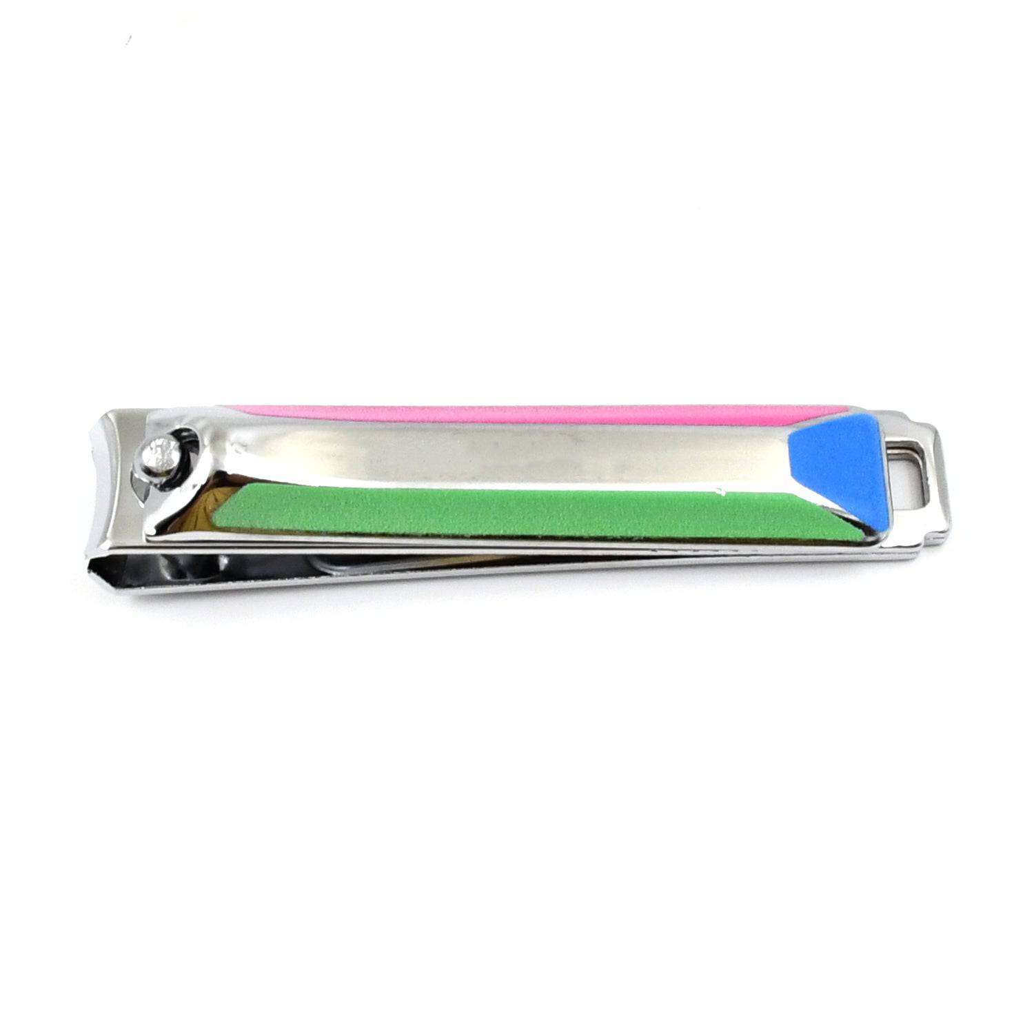 Stainless Steel Folding Portable Large Nail Clippers with Nail File (1 Pc) - jugaad.shop