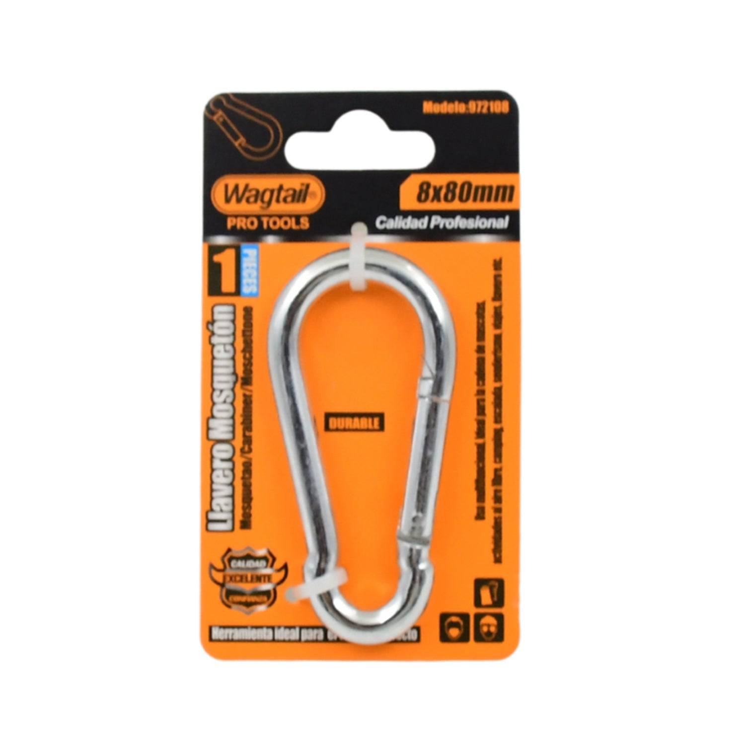 Stainless Steel Snap Hook (8×80 MM / 1 Pc)