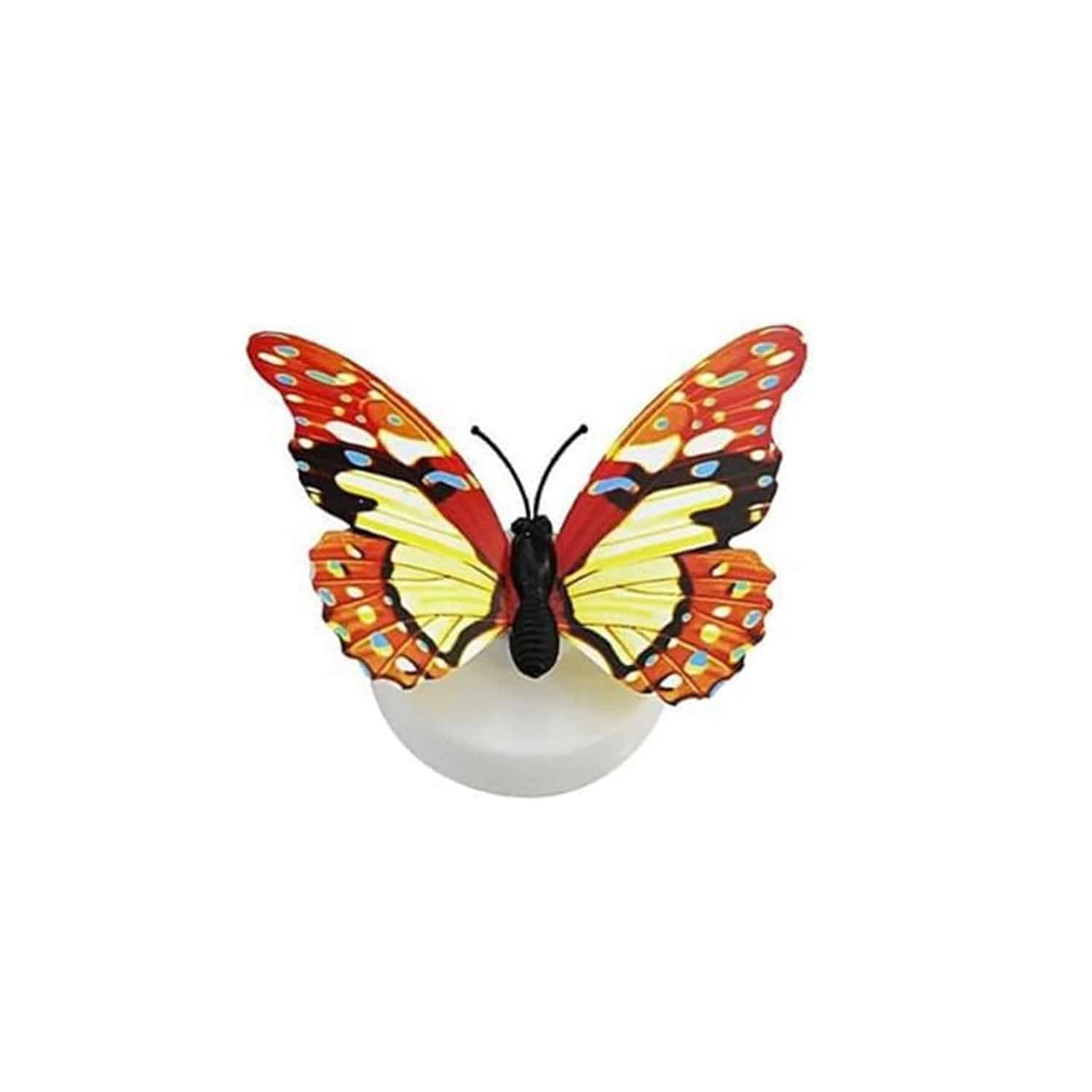 The Butterfly 3D Night Lamp Comes with 3D Illusion Design (1 Pc / Loose)