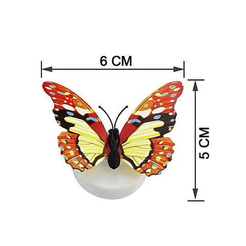 The Butterfly 3D Night Lamp Comes with 3D Illusion Design Suitable for Drawing Room, Lobby.n  (Loose) - jugaad.shop