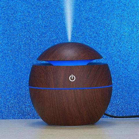 Ultrasonic Aromatherapy Humidifier USB Desktop (130 ML / 1 Pc)-jugaad.shop