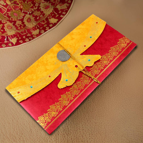 Wedding Gift Card / Cover (1 Pc / Multicolour)