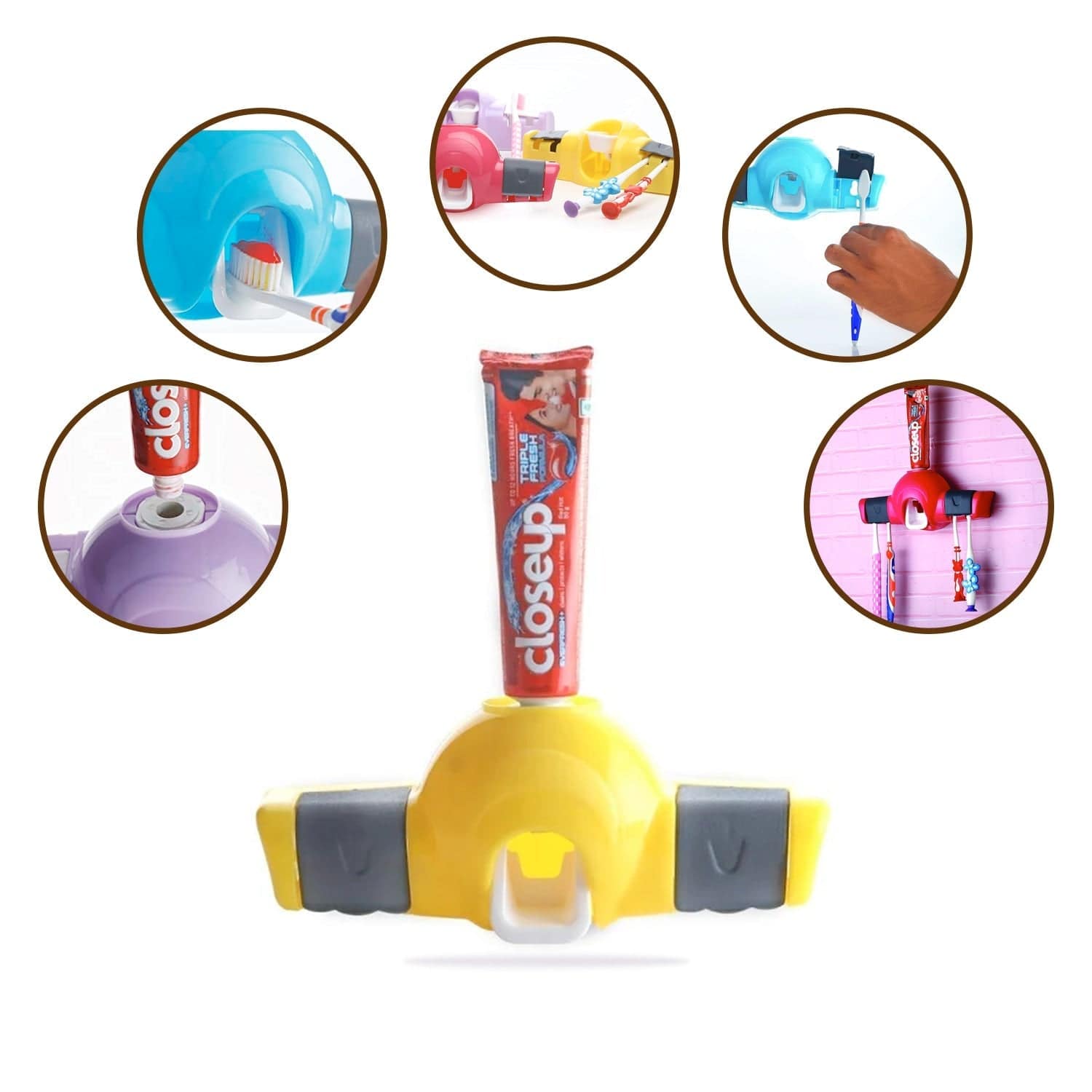 Automatic Push Toothpaste Squeezer Dispenser - jugaad.shop